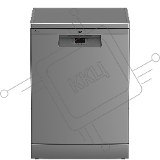 Посудомоечная машина Beko BDFN15421S, серебристая, 59.8 см, 14 компл., 49 дБ, класс A