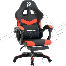 Кресло игровое Defender Runa PRO черный/крас, PU, класс2 Кресло игровое Defender Runa PRO черный/крас, PU, класс2