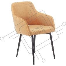 Кресло офисное Бюрократ CH-380F янтарный Italia 9, на ножках, металл черный Кресло офисное Бюрократ CH-380F янтарный Italia 9, на ножках, металл черный