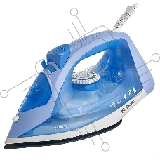 Утюг DELTA DL-154 голубой, 2400 Вт, 30 г/мин, 150 г/мин, 260 мл