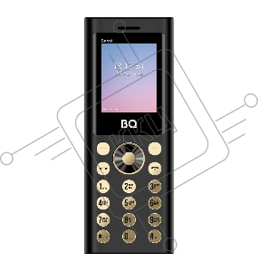 Мобильный телефон BQ 1858 Barrel Black+Gold. SC6531E, 1, 32 Mb, 32 Mb, 2G GSM 850/900/1800/1900, Bluetooth Версия 2.1 Экран: 1.77 