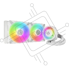 Жидкостная система охлаждения Arctic Liquid Freezer III 280 белый, 140 мм, алюминий/медь, 2800 об/мин, 26 дБ, 4 pin, 260 Вт