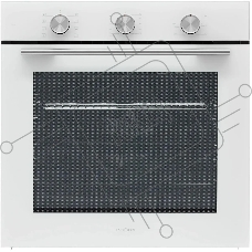 Духовой шкаф электрический встраиваемый Krona BIRNE 60 WH белый