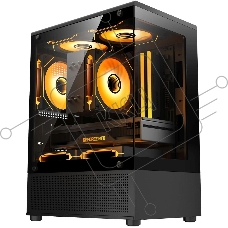 Корпус Accord ACC-UE2B TG OFFICE PRO черный без БП mATX 2xUSB2.0 1xUSB3.0 1xUSB3.1 audio