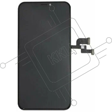 Дисплей Amperin для Apple iPhone XS в сборе с тачскрином (Soft Oled), черный