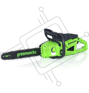 Цепная пила аккумуляторная GreenWorks GD40CS20Xk4, 40V, 40 см, 2000 Вт, бесщеточная,  c 1хАКБ 4 Ач И ЗУ (2008807UB)