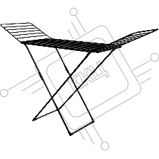Сушилка для белья НИКА СБТ18/Ч напольная, 18м, черный, рабочее полотно из труб D-10мм
