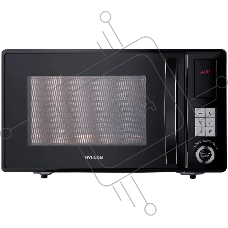 Микроволновая печь Hyundai HYM-D3010 черный, 23 л, 800 Вт, переключатели - кнопки, поворотный механизм