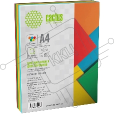 Бумага Cactus CS-CPC-A480200 A4/80г/м2/200л./радуга интенсив (5цветов)