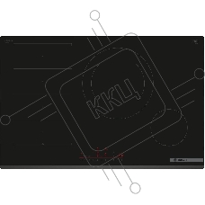 Индукционная варочная поверхность Bosch PXE831HC1E черный