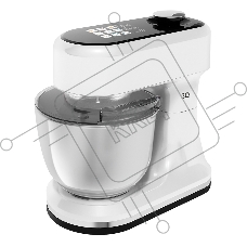 Миксер BQ PM1001 белый, стационарный, 2200 Вт, 5 л, 12 скоростей