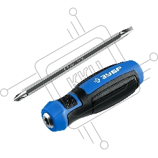 Переставная отвертка  ЗУБР ПРОФЕССИОНАЛ-П2 SL6 / PH2