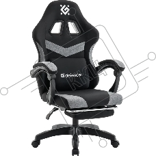 Кресло игровое Defender Runa PRO черн/серый, ткань, класс 2 Кресло игровое Defender Runa PRO черн/серый, ткань, класс 2