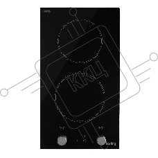 Индукционная варочная поверхность Korting HI 32071 KB, 2 конфорки, стеклокерамика, 2900 Вт