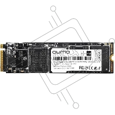 Накопитель SSD QUMO Novation, 256GB, M.2 2280, PCIe 3.0 x4, NVMe, R/W 3100/1290