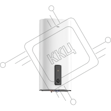 Водонагреватель Haier 80L 1500W ES80V-F3
