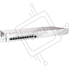 Межсетевой экран Huawei Gateway S380-H8T3ST, 2×GE WAN + 1×GE SFP WAN + 8×GE LAN, управляемый