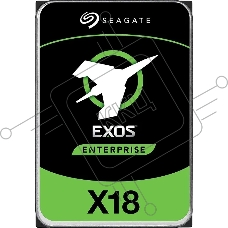 Жесткий диск HDD Seagate Exos X18 10Tb 7200rpm SATA 256Mb 3.5