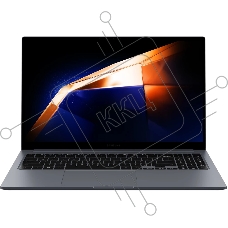 Ноутбук Samsung Galaxy Book 4 NP750 i5-1335U 16Gb SSD 512Gb Intel Iris Xe Graphics 15,6 FHD IPS Cam 54Вт*ч Win11SL(ENG) KBD RU\ENG Серый NP750XGJ-LG2IN