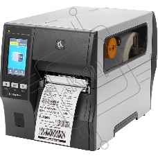 Принтер этикеток термотрансферный коммерческий Zebra ZT411 300 dpi, 356 мм/сек, USB, RS-232, Ethernet, USB Host, Bluetooth, серый