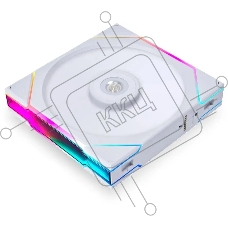 Вентилятор Lian-Li Uni Fan TL 120 LED 7-pin 33dB LED Ret G99.12TL1W.00 белый 120мм 2600rpm 33db 7-pin