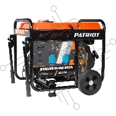 Электрогенератор дизельный Patriot GRD 3000EW, 3 кВт, 77 дБ, 70 кг