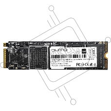 Накопитель SSD QUMO Novation, 512GB, PCIe 3.0 x4, M.2 2280, NVMe, R/W 3100/2000