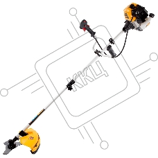 Триммер бензиновый Denzel DR-52S, 52 см3, разъемная штанга, состоит из 2 частей