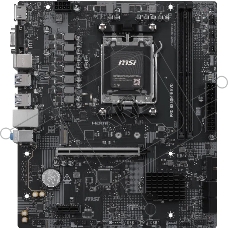 Материнская плата MSI PRO B850M-E EVO, AM5, AMD B850, 2xDDR5, 4xSATA, 1xM.2, 1xPCIe 5.0 x16, HDMI, VGA, 1x2.5Gb LAN, 3x3.5 мм, 7.1, microATX