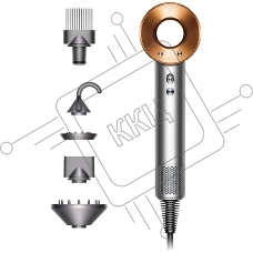 Фен Dyson Supersonic HD07 Bright Nickel/Bright Copper 1600Вт никель/медный