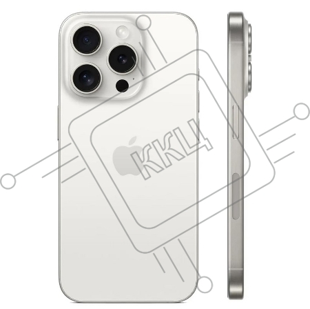 Смартфон Apple A3104 iPhone 15 Pro 256Gb белый титан, моноблок 3G 4G 6.1