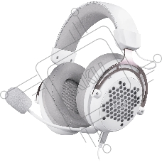 Игровая гарнитура проводная Defender Diomedes white (USB, звук 7.1, легкий, Redragon)