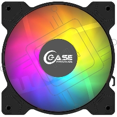 Вентилятор для корпуса Powercase M2_6P черный, 120 мм, 1200 об/мин, 29.58 дБ, 6 pin