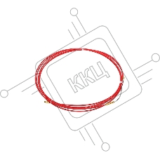 Протяжка кабельная EKF PROxima ft-fg-5 стеклопруток 3.5мм со смен. наконеч. 5м