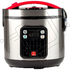 Мультиварка HOMESTAR HS-2031 900 Вт, 5 л, нержавеющая сталь/черный