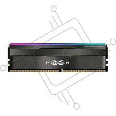 Оперативная память Silicon Power XPower Zenith, DDR4, 8GB (1x8GB), 3200MHz, CL16, с радиатором, RGB, серый