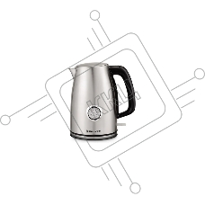 Чайник электрический BRAYER BR1022 2200Вт.1,7 л, STRIX, стальной, термометр.