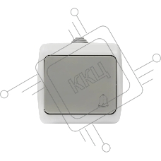 Кнопка звонка EKF EFZ10-026-30-54 1-кл. ОП Мурманск 10А IP54 серая
