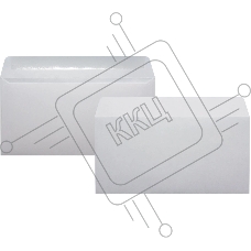 Конверт Silwerhof Eco 206 E65 110x220мм белый клеевой слой 80г/м2 (pack:1000pcs)