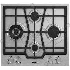 Газовая варочная поверхность Hotpoint HGMT 643 W IX нержавеющая сталь
