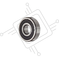 Подшипник ZWZ 6207-2RS