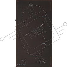 Индукционная варочная панель Maunfeld EVI.292-BK, конфорок: 2 шт., стеклокерамика, независимая, черный