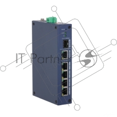 Коммутатор DAHUA DH-CHS4106-4ET, 4×100 Мбит/с + 1×1 Гбит/с + 1×1 Гбит/с SFP, управляемый