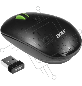 Мышь Acer OMR307 черный оптическая (1600dpi) беспроводная USB