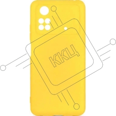 Чехол (клип-кейс) DF poCase-03  для Poco M4 Pro (4G)  желтый