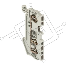 Колодка клеммная JXB-ST-1.5 17.5А 3 вывода пружинная сер. PROxima EKF plc-jxb-st-1.5-3