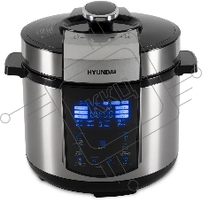 Мультиварка-скороварка Hyundai HYMC-1618 5л 1000Вт серебристый/черный