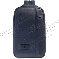 Рюкзак слинг Piquadro Russel CA6764W137/BLU синий