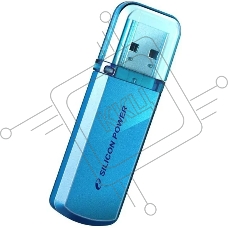 Флеш диск Silicon Power 32Gb Helios 101 SP032GBUF2101V1B USB2.0 синий