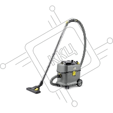 Пылесос Karcher T 15/1 серый/черный, 585 Вт, уборка сухая, пылесборник мешок/контейнер 15 л